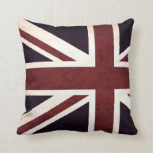 Vintage Union Jack design cushion