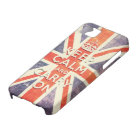 Vintage Union Jack flag keep calm and carry on