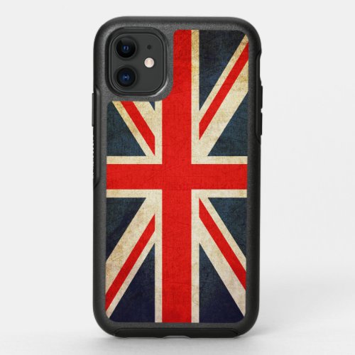 Vintage Union Jack Flag Otterbox iPhone 11 Case