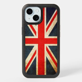 Vintage Union Jack Flag Otterbox Iphone 15 Case by ReligiousStore at Zazzle