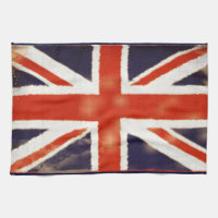 Vintage Union Jack Golf Towel