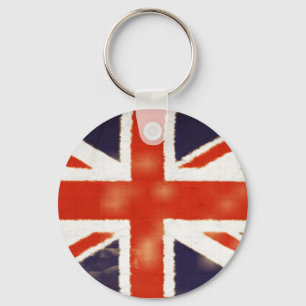 Vintage Union Jack Keychain