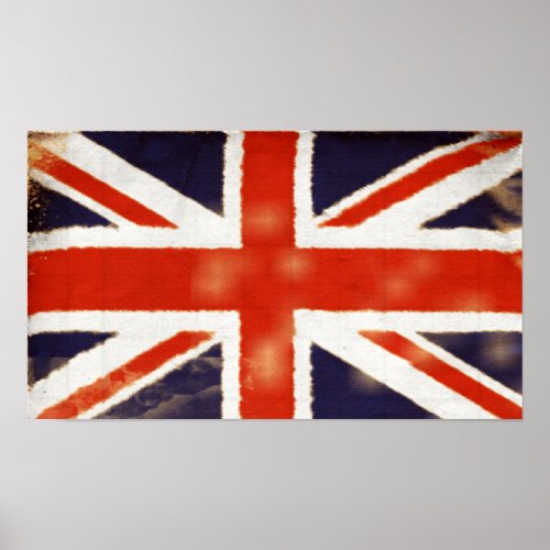 Vintage Union Jack Poster