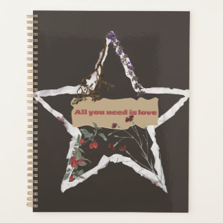 vintage unique take on a message  planner