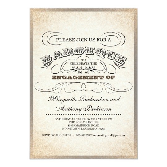 Unique Barbecue Invitations 3