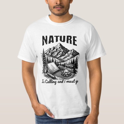 Vintage unisex outdoors T_shirt