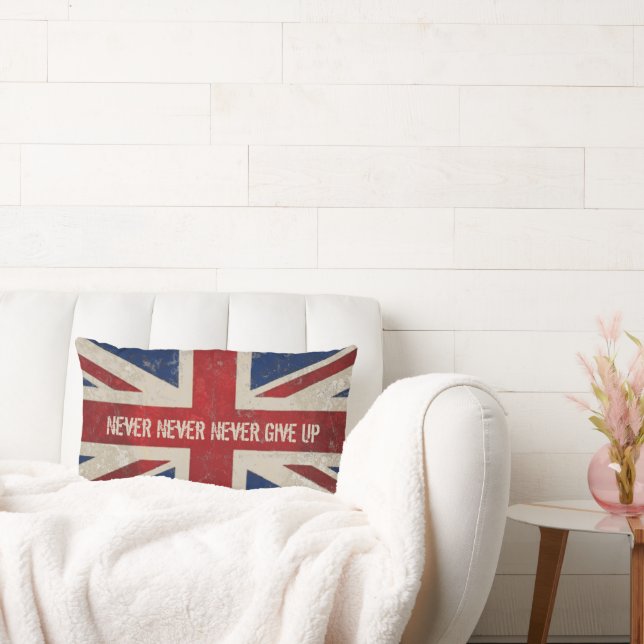 Vintage United Kingdom Flag Pillow (Couch)