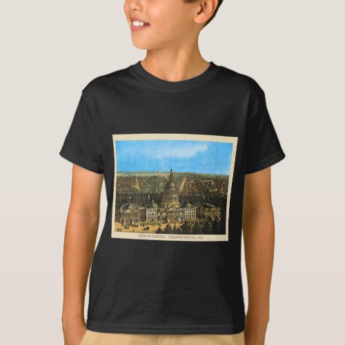 Vintage United States Capitol T_Shirt