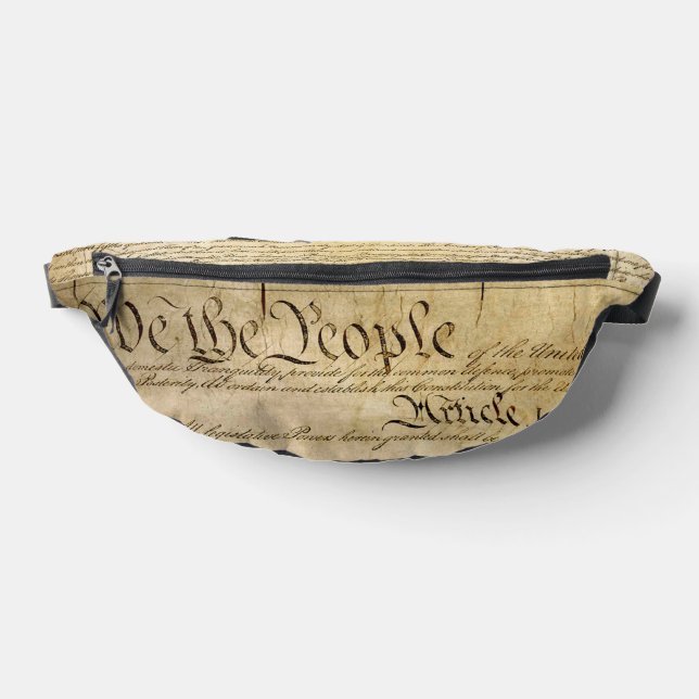 Vintage United States Constitution Fanny Pack (Lay Down)