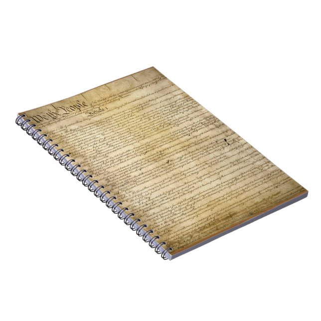 Vintage United States Constitution Notebook (Right Side)