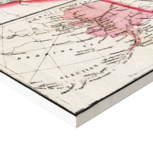 Vintage United States Map 1870 - Vintage United States Map 1870 Canvas Print R7d5d0ef3a7044cafb586ca74fd67d455 Zdwif Fpuod 510 