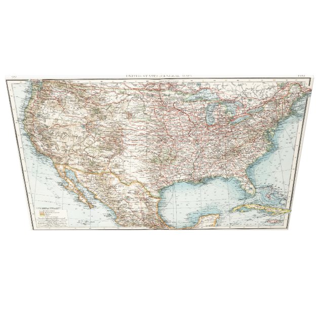 Vintage United States Map 1900 - Vintage United States Map 1900 Canvas Print Ra4d18b916ed842b99e4db53e73e1a187 Zdwwi Xwzp6 630 