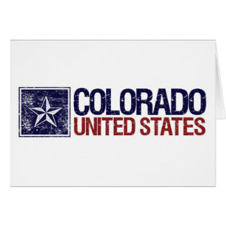 Vintage United States with Star – Colorado Cards