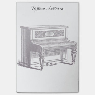 Vintage Upright Piano Post-it Notes