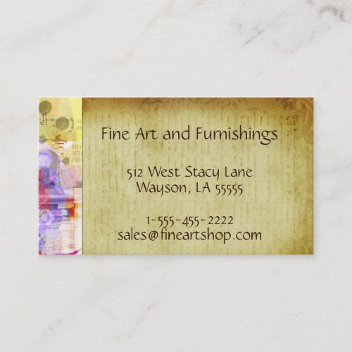 Vintage Urban Retro Business Card Template