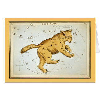 Vintage Ursa Major Bear Cards