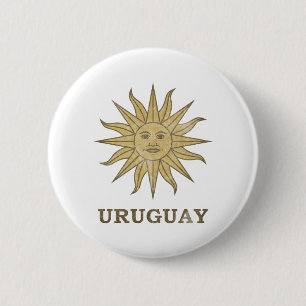 Vintage Uruguay Button