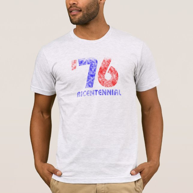 Vintage US Bicentennial Shirt "76" (Front)