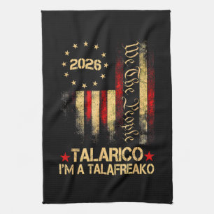 Vintage US Flag 2026 Patriotic Political Supporter Kitchen Towel
