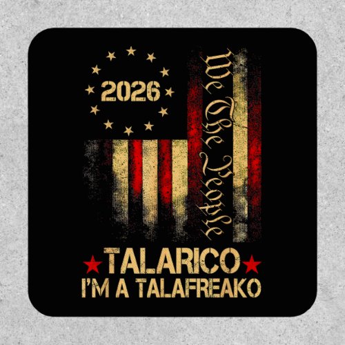 Vintage US Flag 2026 Patriotic Political Supporter Patch