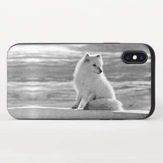Vintage USA Alaska Arctic fox iPhone X Slider Case