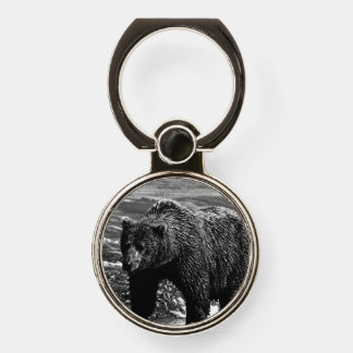 Vintage USA Alaska brown bear Case-Mate iPhone Cas Phone Ring Stand