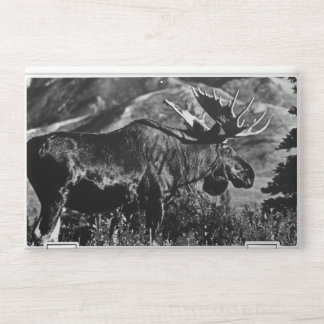 Vintage USA Alaska bull moose Case-Mate Samsung Ga HP Laptop Skin