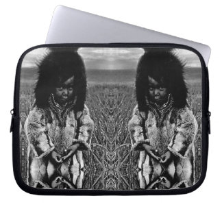 Vintage USA Alaska eskimo boy Laptop Sleeve