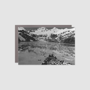 Vintage USA Alaska glacier bay national monument Car Magnet