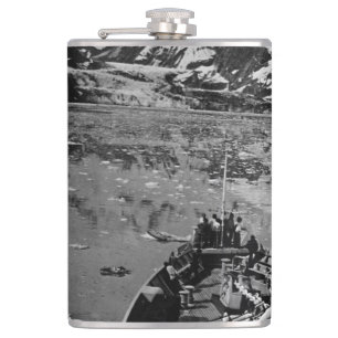 Vintage USA Alaska glacier bay national monument Flask