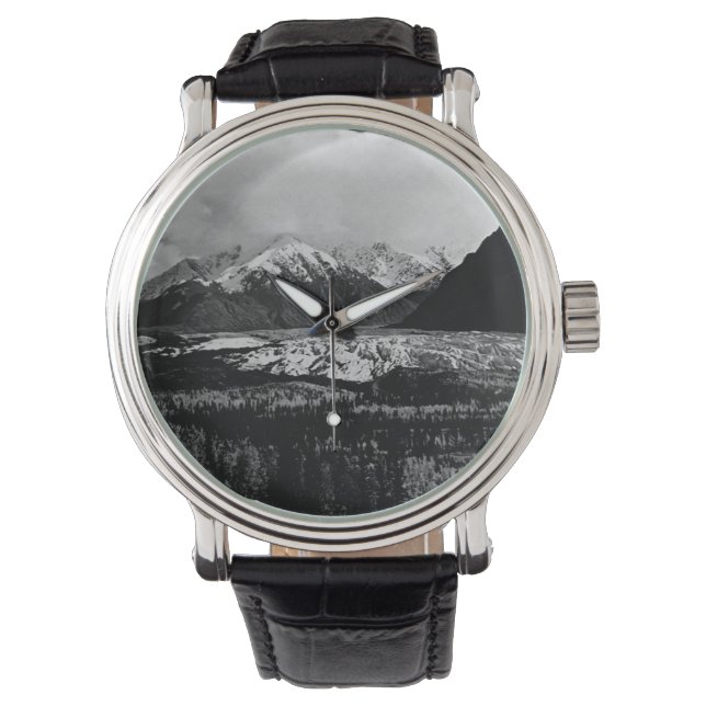 Vintage USA Alaska Matanuska glacier Watch (Front)