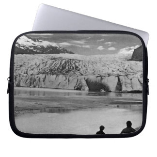 Vintage USA Alaska Mendenhall glacier Juneau 1970 Laptop Sleeve