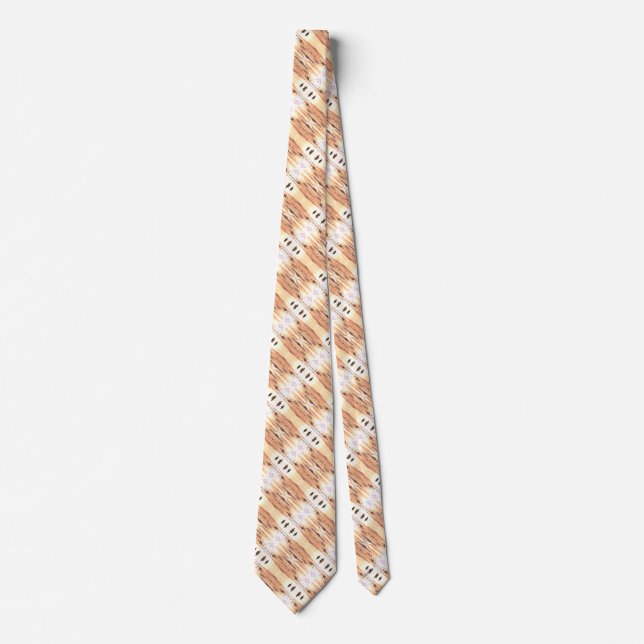 Vintage USA Alaska Mendenhall glacier Juneau Neck Tie (Front)
