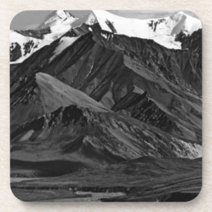Vintage USA Alaska Mt Mckinley national park Beverage Coaster