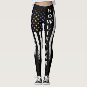 Bowling print leggings outlet