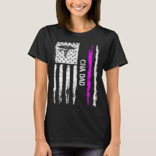 Vintage USA American Flag CNA Certified Nurse Assi T-Shirt