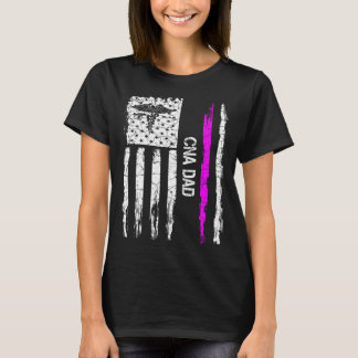 Vintage USA American Flag CNA Certified Nurse Assi T-Shirt