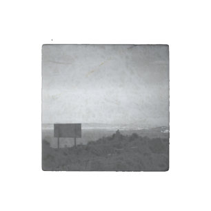 Vintage USA California San Francisco bay Alcatraz Stone Magnet