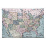 Vintage Usa Map Placemat at Zazzle