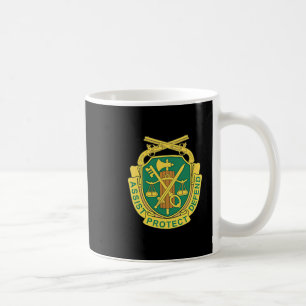 Vintage Usa Military Police Corps Logo Veteran Pat Coffee Mug