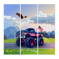 Vintage, USA monster truck