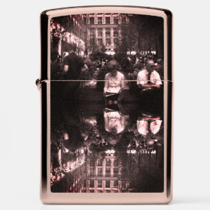 Vintage USA New York Rockefeller Center Zippo Lighter