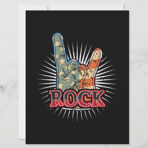 Vintage USA Rock - Band Concert Poster 70s 80s