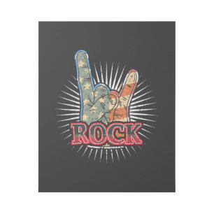 Vintage USA Rock - Band Concert Poster 70s 80s
