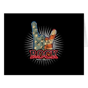 Vintage USA Rock - Band Concert Poster 70s 80s Cards