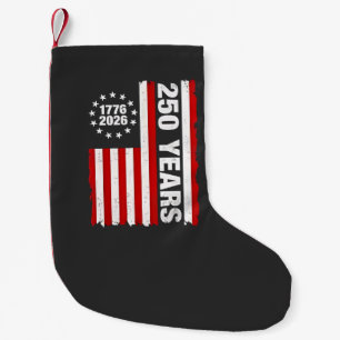 Vintage USA Semiquincentennial 250th Anniversary Small Christmas Stocking