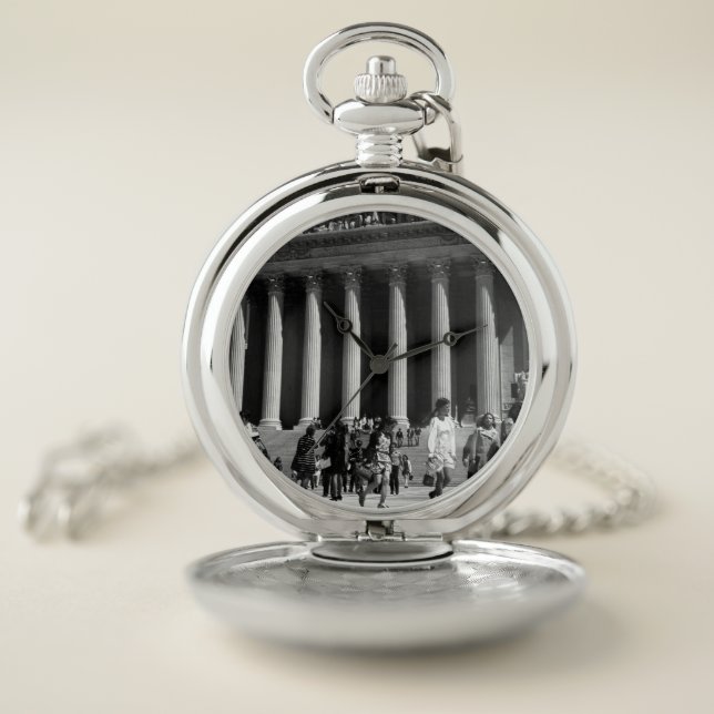 Vintage USA Washington Memorial Lincoln Pocket Watch (Inside)