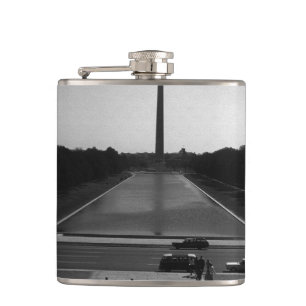 Vintage USA Washington Monument Flask
