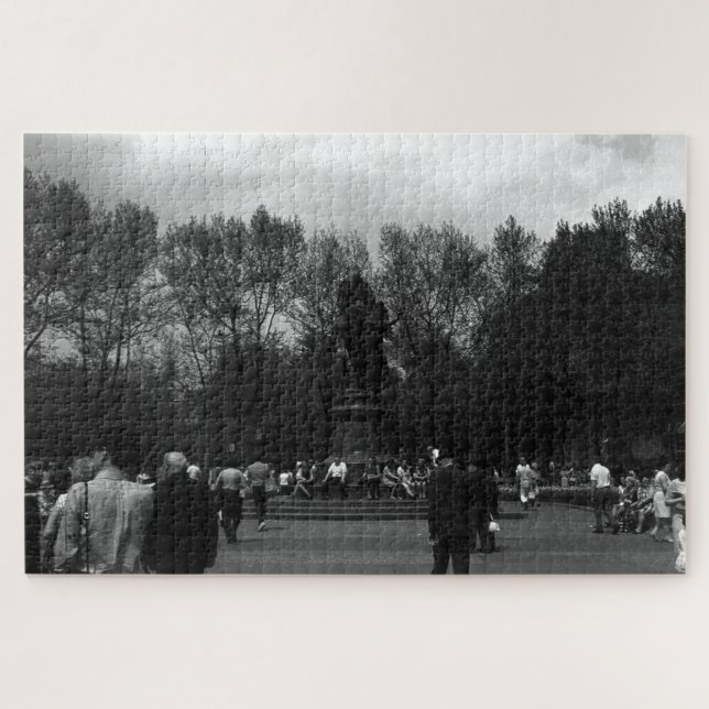 Vintage USA Washington Park Jigsaw Puzzle (Horizontal)