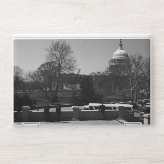 Vintage USA Washington The Capitol street Business HP Laptop Skin